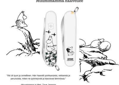 Victorinox Muumimamma haaveilee Muumi Collector's Edition linkkuveitsi- Retkelle.com