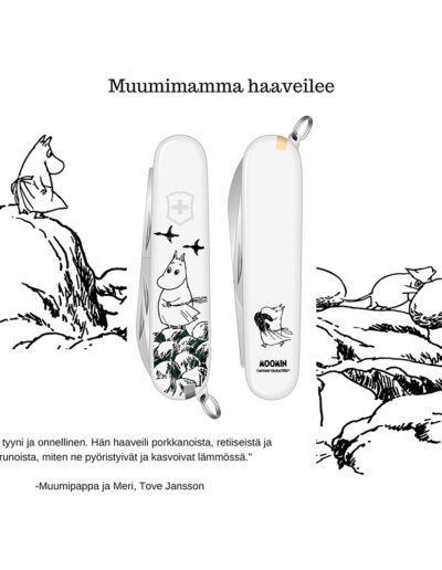 Victorinox Muumimamma haaveilee Muumi Collector's Edition linkkuveitsi- Retkelle.com