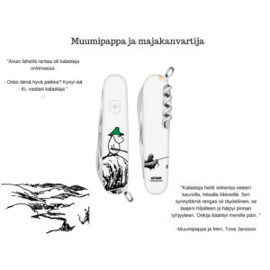 Victorinox Muumipappa ja majakanvartija Muumi Collector's Edition linkkuveitsi- Retkelle.com